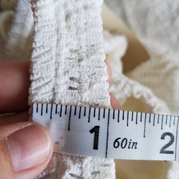 NWT Catalina VTG White Eyelet Romantic Cottagecore One Piece Swimsuit‎ Swim 16 - Picture 7 of 9